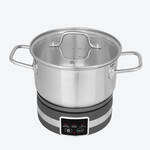 Produktbild fr '13-tlg. Fondue-Set - auch als Kochstelle nutzbar, umfangreiches Zubehr'