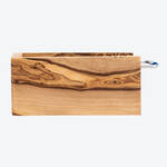 Produktbild fr 'Ultrascharfe Laser-Cut-Parmesanreibe mit Olivenholz-Auffangbehlter'