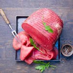 Produktbild fr 'Carpaccio di Bresaola vom Piemonteser Rind - 2,5 bis 3,5 kg'