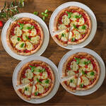 Produktbild fr '4er-Set Italienischer Pizzaboden - einfach belegen und minutenschnell backen'