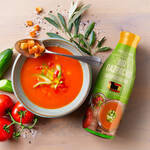Produktbild fr 'Delikate, kalte BIO-Gazpacho ist ein erlesener, sommerlicher Genuss'