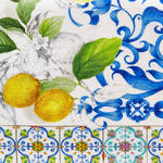 Produktbild fr 'Tischlufer: Mediterrane Leinen-Tischwsche aus toskanischer Traditionsweberei'
