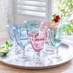 Produktbild fr 'Farbige Kristall-Weinglser in exquisiter Tulpenform'