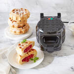 Produktbild fr 'Waffeleisen fr gefllte Waffeln'