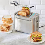 Produktbild fr 'Edelstahl-Toaster fr perfekte Toasts, Sandwiches und Bagels'
