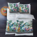 Produktbild f�r 'Apelt Satin-Bettw�sche mit Elefanten-Motiv aus GOTS-Bio-Baumwolle'