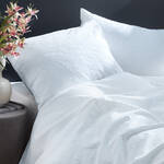 Produktbild f�r 'Baumwoll-Bettw�sche - Matelass� mit eingewebtem Palmen-Motiv, 2 Gr��en'