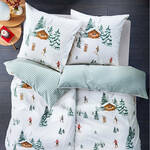 Produktbild fr 'Biber-Bettwsche Chalet & Vichy - weicher Feinbiber, 100 % Baumwolle'