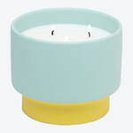 Produktbild fr 'Blumig frische Color-Block-Duftkerze'