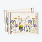 Produktbild fr 'Einladende Tischsets mit Wildblumenmotiv'