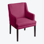 Produktbild fr 'Elegant gesteppter Armlehn-Sessel in Stoffvariante Velours'