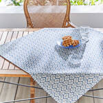 Produktbild fr 'Elegante Jacquard-Tischdecke im grafischen Stil'