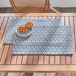 Produktbild fr 'Elegante Jacquard-Tischsets im grafischen Stil'