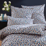 Produktbild f�r 'Elegante Leoparden-Bettw�sche, deutsche Atelierarbeit, 2 Gr��en'
