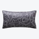 Produktbild f�r 'Elegante Satin-Kissenbezug 40/80 zur Katzen-Bettw�sche'