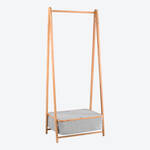 Produktbild fr 'Faltbare Design-Garderobe mit Staufach schafft nachhaltig Ordnung'