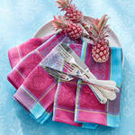 Produktbild fr 'Farbenfrohe Jacquard-Serviette mit schmutzabweisender TeflonT-Ausrstung'