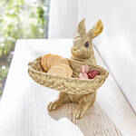 Produktbild fr 'Goldhase mit Korb fr Ostern und das ganze Jahr'
