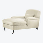 Produktbild fr 'Grozgige Lambert Chaiselongue mit langer Armlehne links'