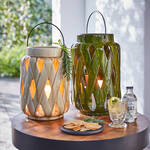 Produktbild fr 'Imposante Terracotta-Laterne'