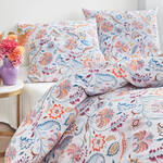 Produktbild fr 'Janine Mako-Seersucker Bettwsche-Set im Paisley-Design'
