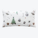 Produktbild fr 'Kissenbezug 40/80 cm zur Flanell-Bettwsche Christmas Tree - 100 % Baumwolle'