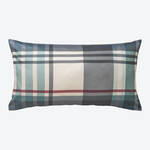 Produktbild fr 'Kissenbezug 40 x 80 cm zur Baumwoll-Bettwsche mit Tartan Dessin, Bettbezug, Kissenbezug, Bettzeug, Schlafzimmertextilien'