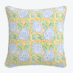 Produktbild f�r 'Kissenh�lle aus Bio-Baumwolle, Dahlien-Motiv, 50/50 cm'