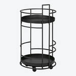 Produktbild fr 'Kompakter Lambert Designer-Barwagen in elegantem Schwarz'