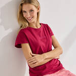 Produktbild f�r 'Kurzarm-Shirt aus Bio-Baumwolle, Gr��e 36-48'