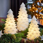 Produktbild f�r 'LED-Tannenbaum Wachs-Figur'