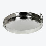 Produktbild fr 'Lambert Tablett Panya - Aluminium, rund, /H 40/8 cm'