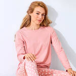 Produktbild fr 'Langarmshirt Damen, Rosa - 47 % Baumwolle, 47 % Modal, 6 % Elasthan, Gren XS/36 bis XXXL/48'