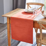 Produktbild fr 'Lichtechter und fleckabweisender Jacquard-Tischlufer leuchtet in Herbstfarben'