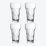 Produktbild fr 'Longdrink- und Wasserglas: Elegante Facetten Optik, robust und hochwertig'