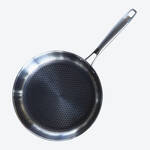 Produktbild f�r 'Longlife Netzboden Pfanne: Widerstandsf�hig gegen Verkratzen, antihaftbeschichtet, superleitf�hig'
