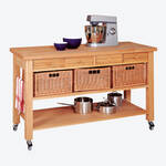 Produktbild f�r 'Mobile K�chenm�bel ohne K�chenk�rbe - massiv, solide, preiswert'