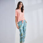 Produktbild fr 'Modische Mix & Match 7/8-Hose mit Korallenprint'