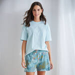 Produktbild fr 'Modische Mix & Match Damen-Shorts mit Korallenprint'