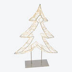Produktbild fr 'Opulent leuchtende Dekotanne zum Hinstellen, Lichterbaum, Weihnachtsbaum, Weihnachtsdeko'