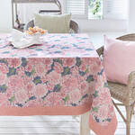 Produktbild fr 'Premium Jacquard-Tischdecke mit ppigen Dahlien'