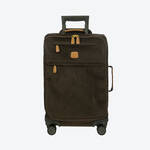 Produktbild fr 'Reisekoffer Life 72 l -  Wildleder-Optik, Olive, 44 x 25 x 71 cm (B/T/H)'