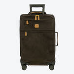 Produktbild fr 'Reisekoffer Life 88 l -  Wildleder-Optik, Olive, 48 x 26 x 77 cm (B/T/H)'