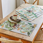 Produktbild fr 'Schwedische Designer-Tischsets mit naturalistischen Herbstmotiven'