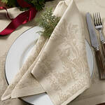 Produktbild f�r 'Serviette 50x50cm Jagdszenen 1 St�ck'