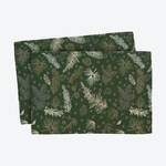 Produktbild fr 'Tannengrne Jacquard-Tischsets mit eingewebtem Muster'