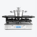 Produktbild fr 'Tisch-Gourmet: Raclette-, Fondue-, Tischgrill-Kombination fr lukullische Vergngen'