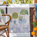 Produktbild fr 'Tischlufer mit malerischem Amalfi-Flair'