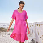 Produktbild fr 'Trendiges Sommerkleid pink fr Strand und Freizeit'