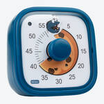 Produktbild fr 'Visueller Kinder-Timer mit Cookie-Monster - Lernuhr mit 60 Min. Countdown & Alarmfunktion'